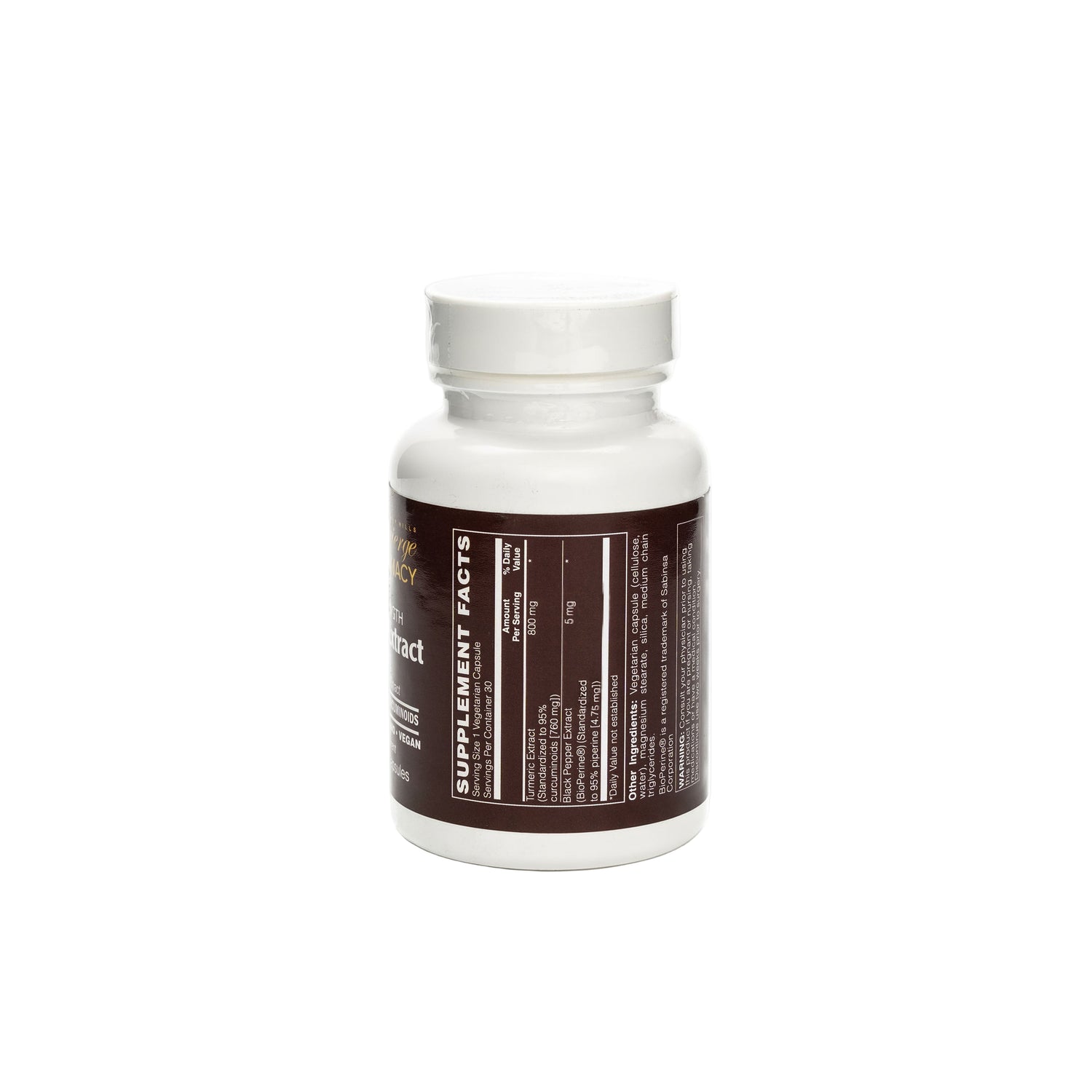 Turmeric Extract – Extra Strength 800 mg